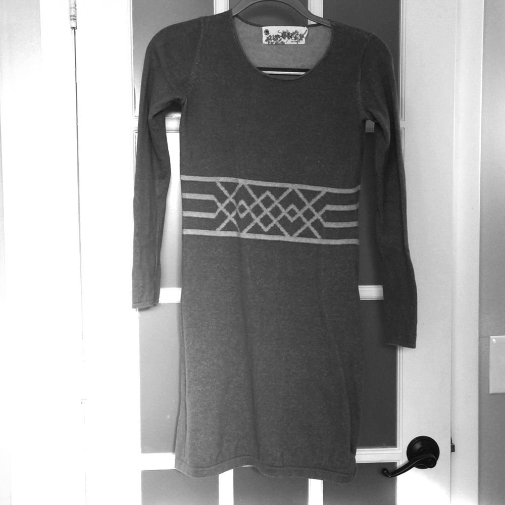 Gray dress